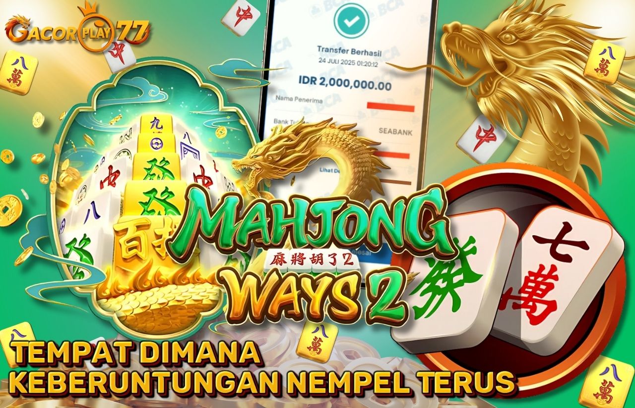 Selamat kepada user id : Ad*****ay Wede Rp 2.000.000 di Game MAHJONG WAYS 2 PG SOFT Cair Gk Sampe 1 Menit! Menang Mudah di Gacorplay77